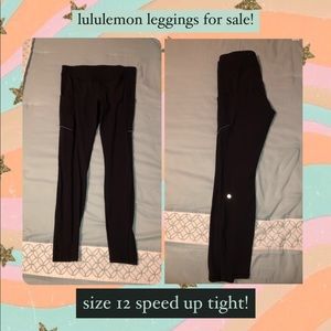Lululemon Speed Up Tight 28”